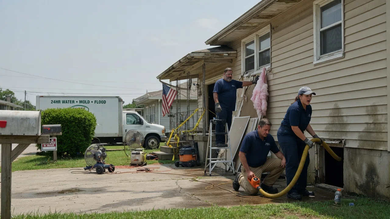 Water Damage Repair in Utica, PA near me